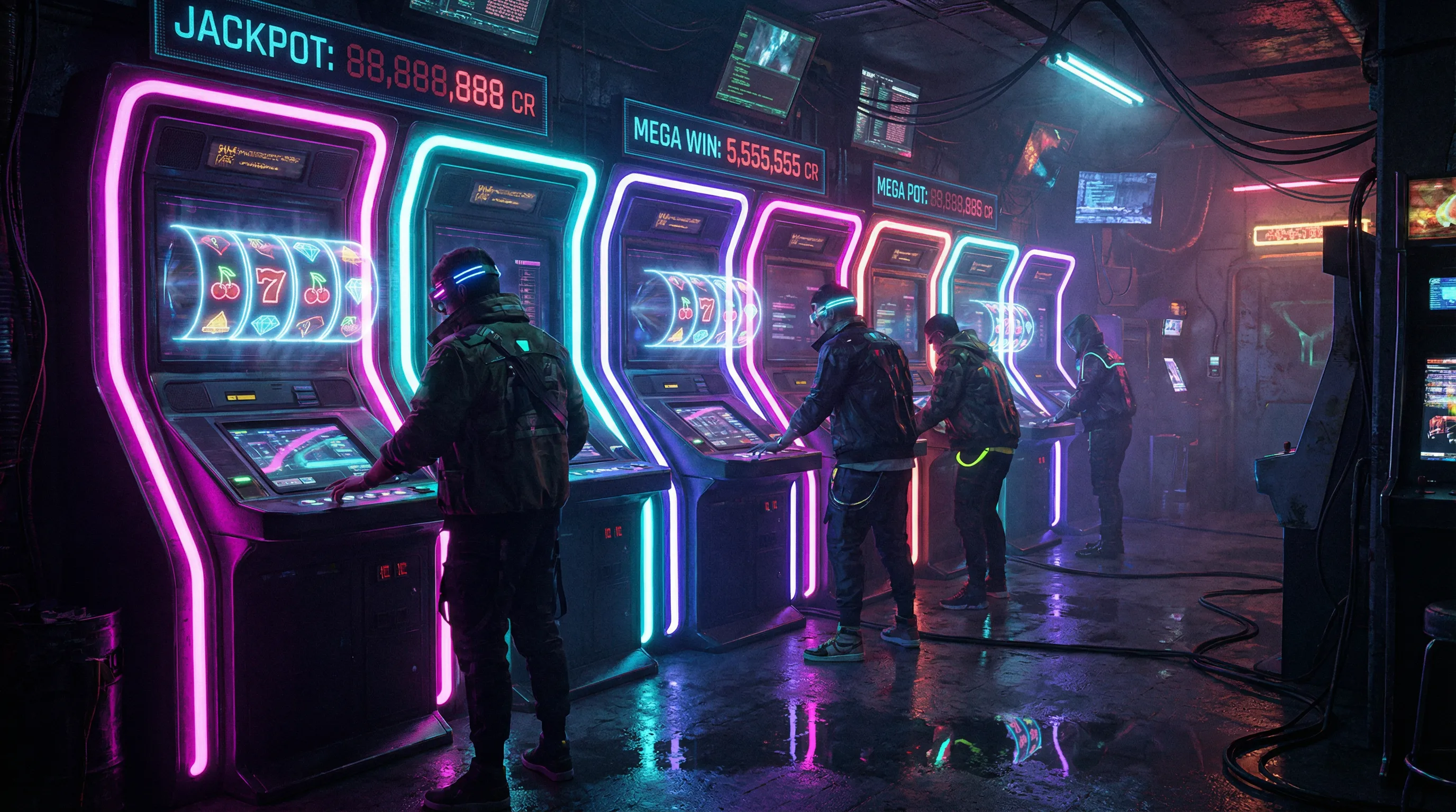 澳门新葡京娱乐城赛博朋克电子老虎机游戏